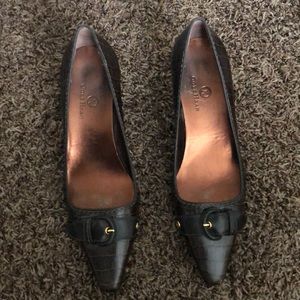 Salvatore Ferragamo Copper Pumps